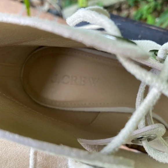 Nude Suede J Crew Sandals - Picture 6 of 11